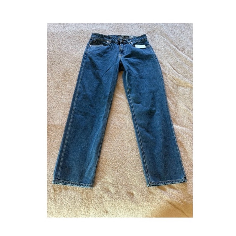 BRAND NEW- Volcom Men's Dark Blue Straight Jeans